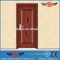 JK-SW9002 interior door frame forged iron wooden door wholesale